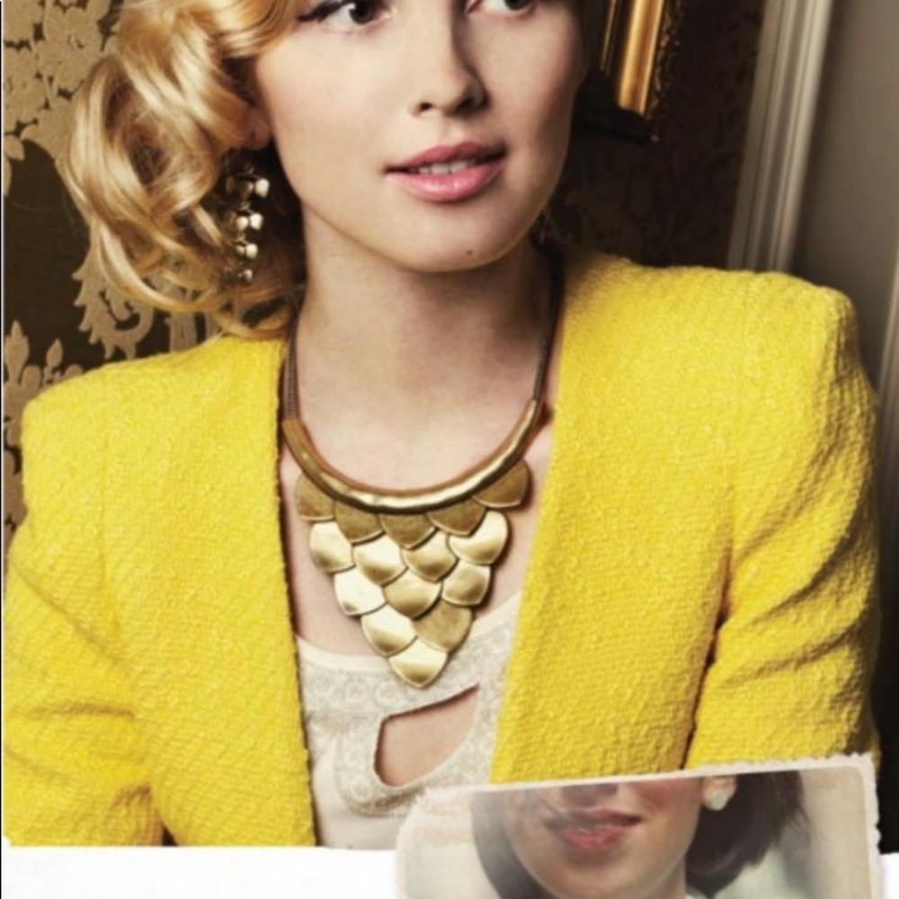 Chloe + Isabel Fish Scale Bib necklace